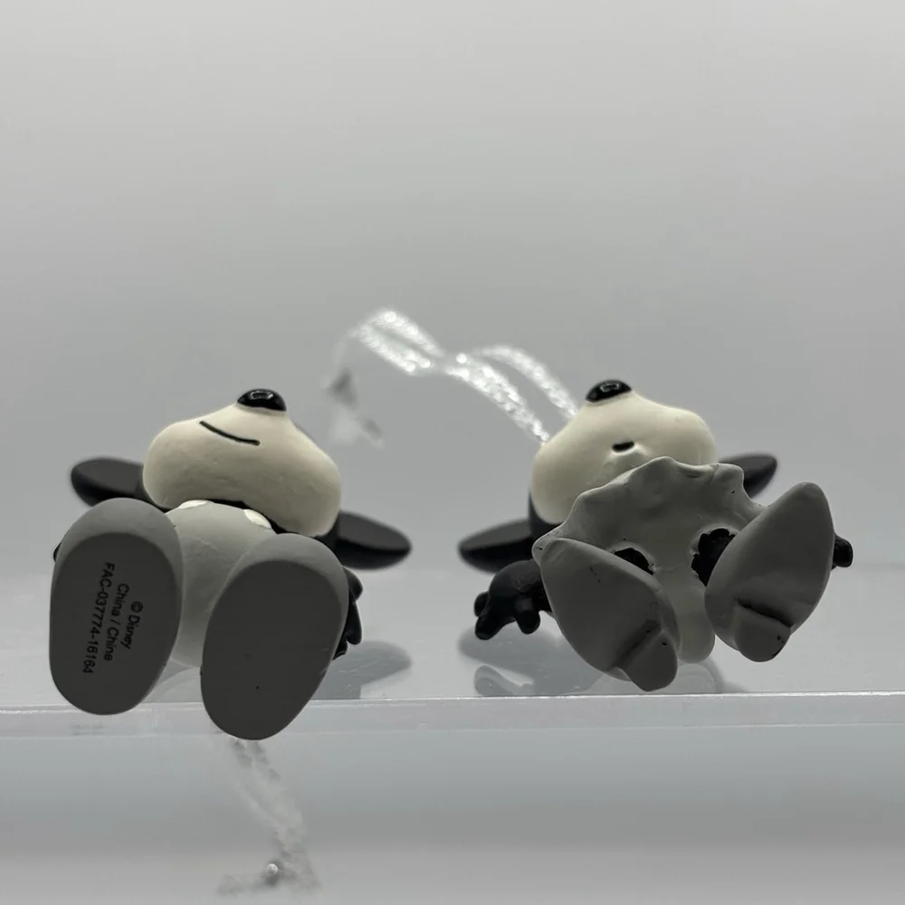 Disney Sketchbook Ornament Steamboat Mickey & Minnie 4pc Mini Set